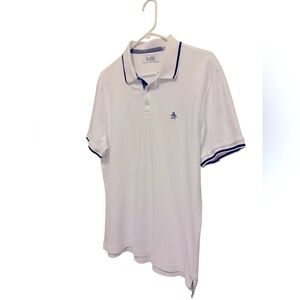 Original Penguin White Polo with Black Accents in new conditions